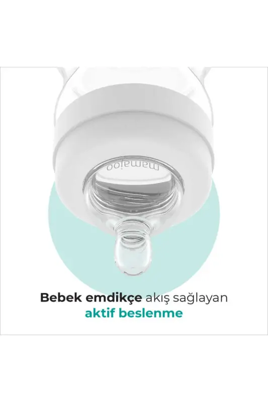 Антиколиковая бутылочка Silver 150 мл, для новорожденных, 0 мес., медленный поток. - 6