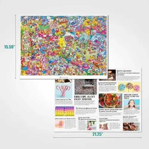 Antelope - 1000 Piece Puzzle for Adults, Catndyland Jigsaw Puzzles 1000 Pieces, High Resolution, Matte Finish, Smooth Edging, No Dust Creative Artistic Puzzle - 3