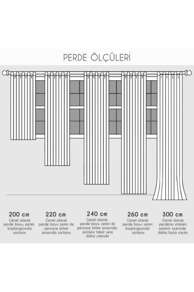 Антрацит Затемнение %100 Blackout Прямой Пошив Фон Шторы - 3
