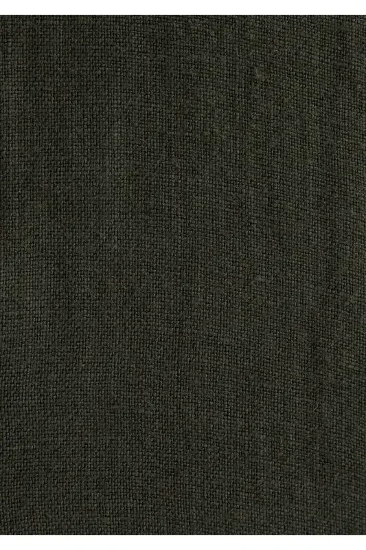 Антрацитовая Льняная Рубашка Regular Fit / Стандартный Крой 0 - 8