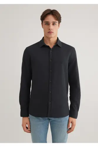 Антрацитовая Рубашка Стандарт 0211461-70087-Антрацит - 3