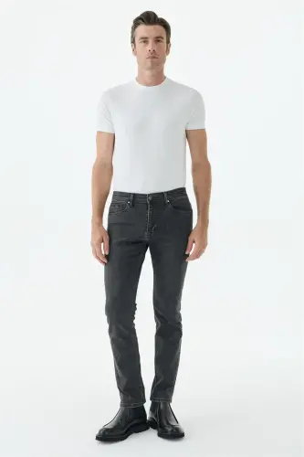 Antrasit Comfort Fit Kot Pantolon - 1