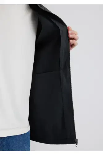 Antrasit Ko'ylak Oversize / Keng Kesim 0211545-700 - 8