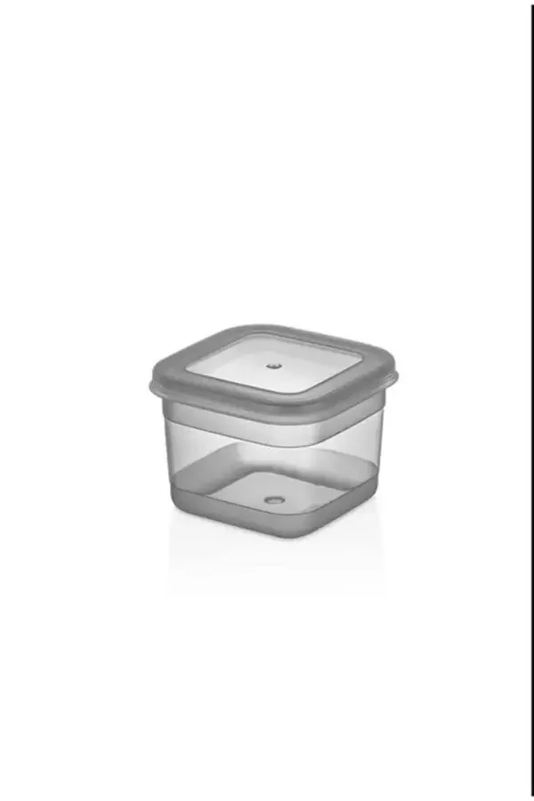 Antrasit Organizer 3 o'lchamli saqlash idishlari to'plami, oqishga chidamli qopqoq bilan, 3 qismli to'plam (0,60 L + 1,30 L + 1,90 L) - 6