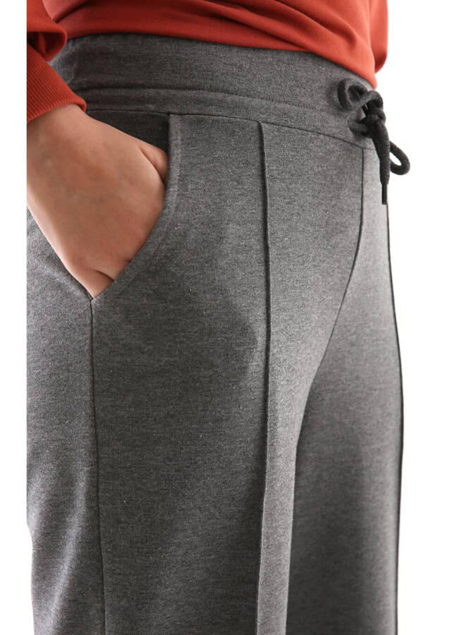 Antrasitli sport kostyum shim-Antrasit - 4