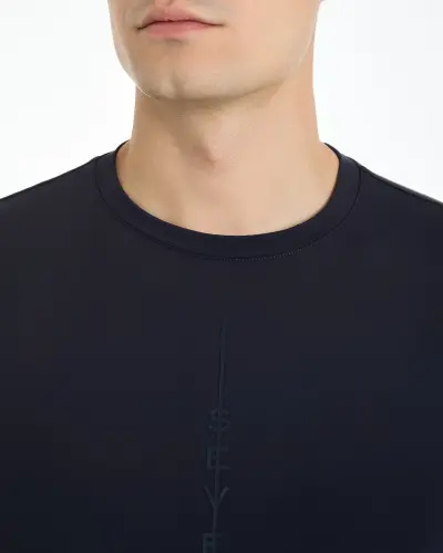 Antrenman Tişörtü - KOYU MAVİ - 6