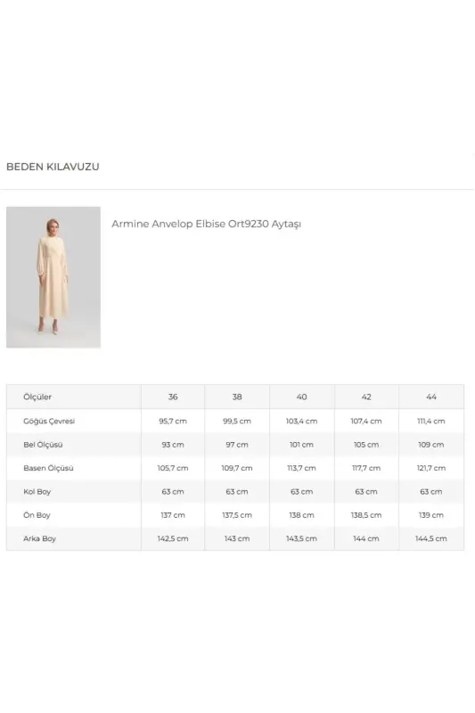 Anvelop Elbise Ort9230 Aytaşı - Aytaşı - 5