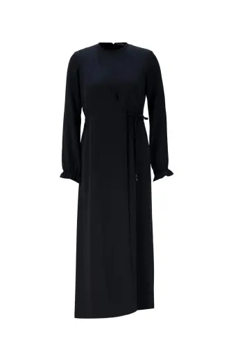 Anvelop Elbise Ort9230 Siyah-Siyah - 7