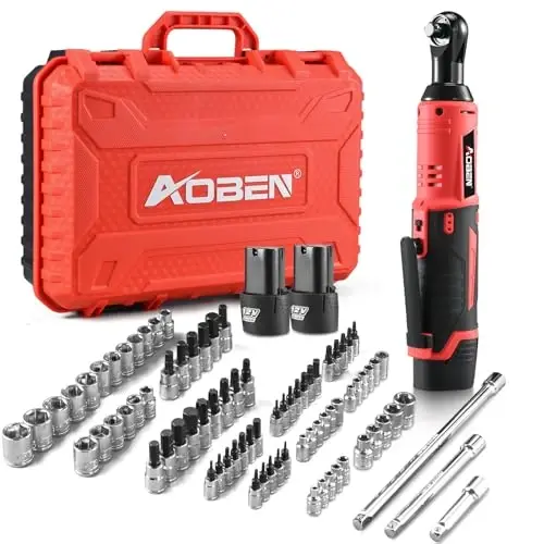 AOBEN Cordless Ratchet Wrench Kit,3/8