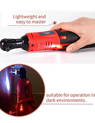 AOBEN Cordless Electric Ratchet Wrench Set, 3/8