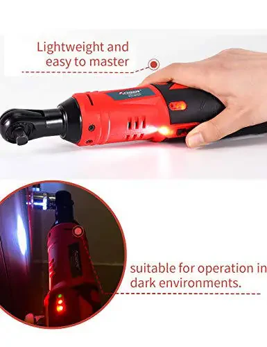 AOBEN Cordless Electric Ratchet Wrench Set, 3/8