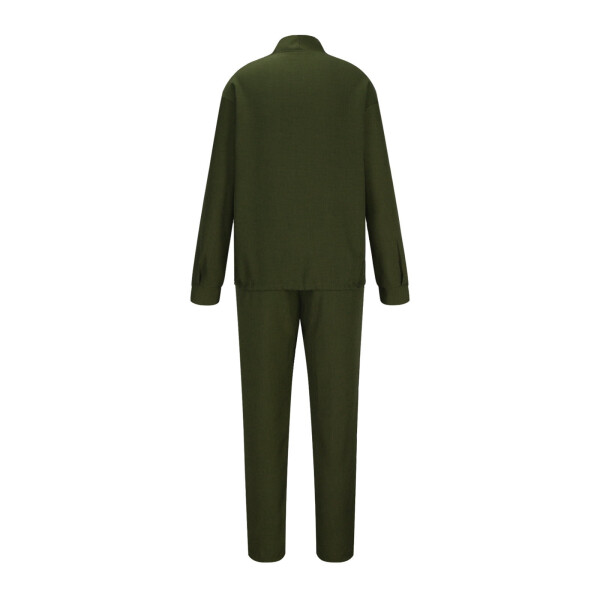 Aofany erkaklar uchun qattiq kostyumlar sport kostyumi 2 qismli to'plam Activewear to'liq fermuarli issiq sport kostyumi sport to'plami kundalik sport kostyumi sport yugurish sport kostyumi - 4
