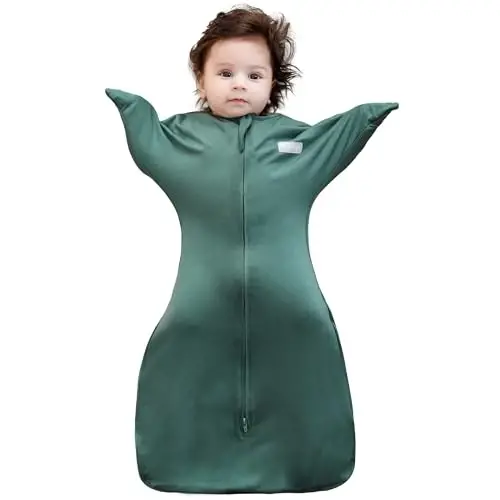 Aomloge PuppyPaws Baby Sleep Sack, Transitional Swaddle, Swaddles for Newborns，1.0 Tog Sleep Sack 6-9 Months, Wearable Blanket Baby with 2-Way Zipper - AOMLOGE