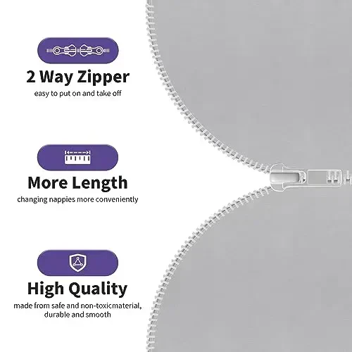 Aomloge PuppyPaws Baby Sleep Sack, Transition Swaddle, Sleep Sack 6-9 Months, Wearable Blanket Baby with 2-Way Zipper, Swaddles for Newborns Summer, 95% Rayon derived from Bamboo, 5% Spandex - 3