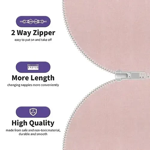 Aomloge PuppyPaws Baby Sleep Sack 2-Pack Set, Transitional Swaddle, Sleep Sack 3-6 Months, Wearable Blanket Baby with 2-Way Zipper Summer, 95% Rayon derived from Bamboo, 5% Spandex - 3