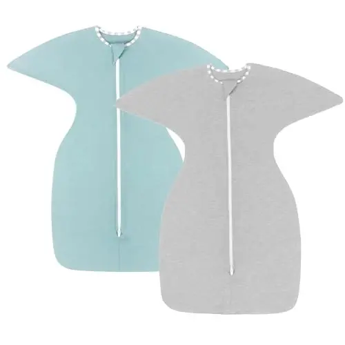 Aomloge PuppyPaws Baby Sleep Sack 0-15 Months, Long Sleeve With Mitten Cuffs, Toddler 0.5tog or 1.0tog 