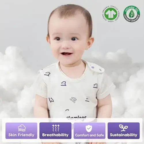 Aomloge PuppyNap Baby Sleep Sack, Toddler Sleep Sack 3-Pack Set, Sleep Sack 18-24 Months, 100% Organic Cotton Sleep Sack with 2-Way Zipper. - AOMLOGE (1)