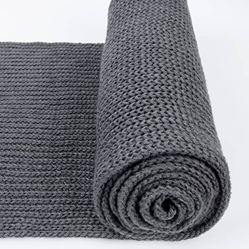 Aonal Women And Mens Winter Thick Cable Knit Wrap Chunky Long Warm Scarf - 10