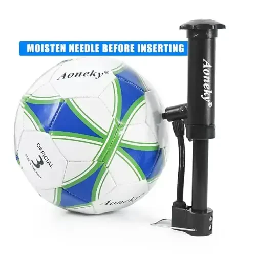 Aoneky Soccer Ball with Pump - 5