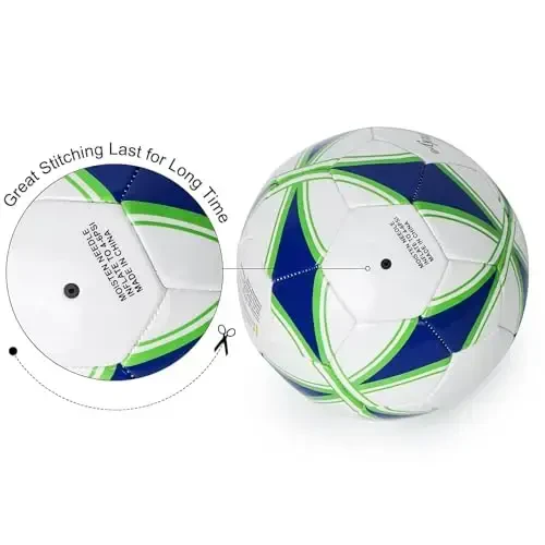 Aoneky Soccer Ball with Pump - 4