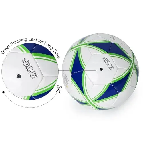Aoneky Soccer Ball with Pump - 4