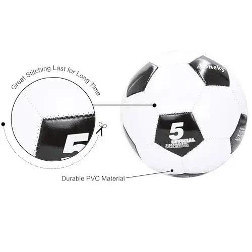 Aoneky Soccer Ball with Pump - 6