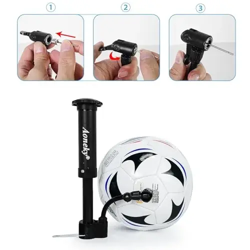 Aoneky Soccer Ball with Pump - 5