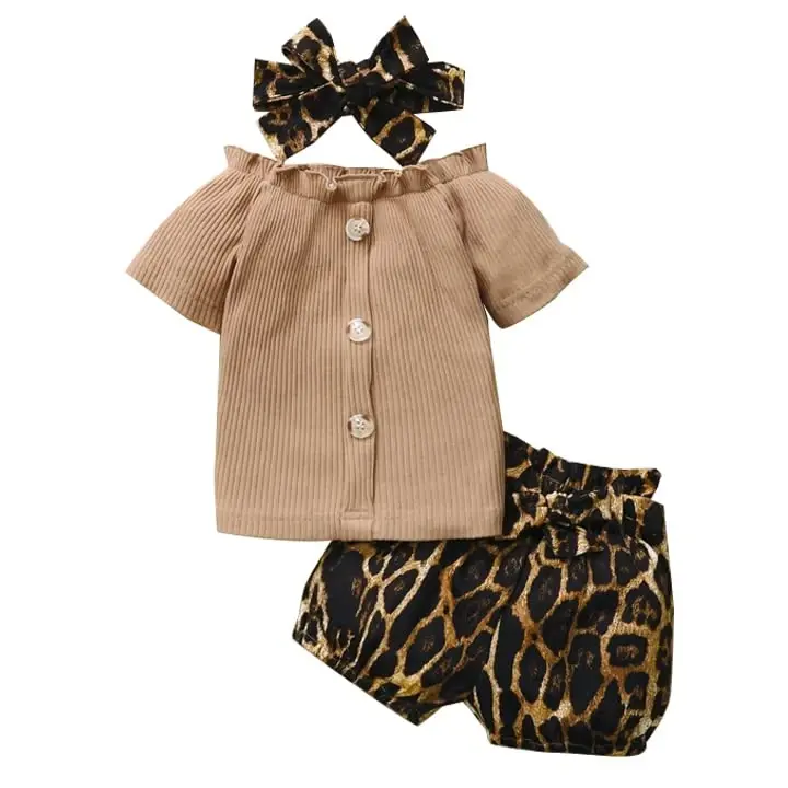 Aoswep Baby Girl Clothes Infant Newborn Girl Outfits Summer Clothes Romper Short - 1