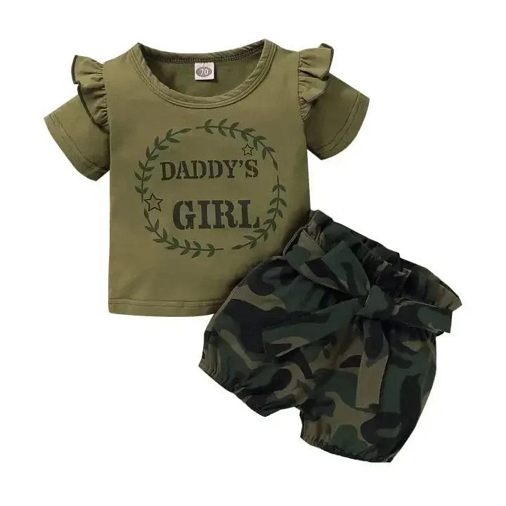 Aoswep Baby Girl Clothes Infant Newborn Girl Outfits Summer Clothes Romper Short - Aoswep