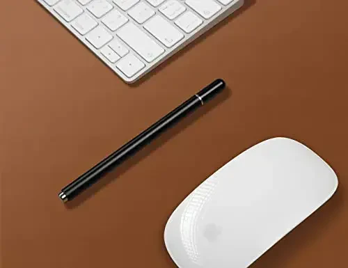 Aothia Charm Desk Pad himoya qiluvchi, sichqoncha yostig'i, ofis stoli uchun gilamcha, sirpanmaydigan PU Charm stol qoplamasi, noutbuk stoli uchun yostiq, ofis va uy uchun suv o'tkazmaydigan stol yozuv yostig'i (jigarrang, 36