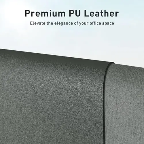 Aothia Charm Desk Pad himoyachisi, katta sichqoncha paneli, ofis stoli uchun gilamcha, sirpanmaydigan PU Charm stol qog'ozi, noutbuk stoli uchun panel, ofis va uy uchun suv o'tkazmaydigan stol yozish paneli (Jungle Green, 23.6