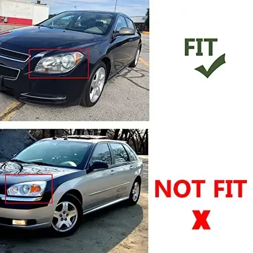 A&P 2008 2009 2010 2011 2012 Chevy Malibu Farasi Xrom Korpusli Sariq Signal Lampalari Haydovchi va Yo'lovchi Tomoni uchun - 12