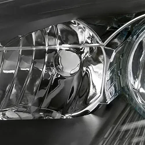 A&P For 2008 2009 2010 2011 2012 Chevy Malibu Headlight Chrome Housing Amber Signal Lamps Driver and Passenger Side - 4