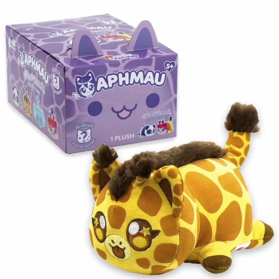 ApModazoneau Mystery 6 inch Plush Safari Cat Theme Official Merchandise - 7