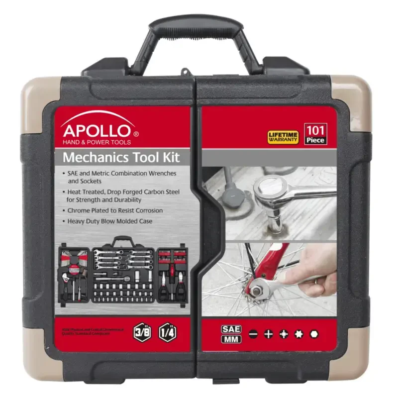 Apollo Tools DT0006 101 qismli mexanika asboblari to'plami - 9