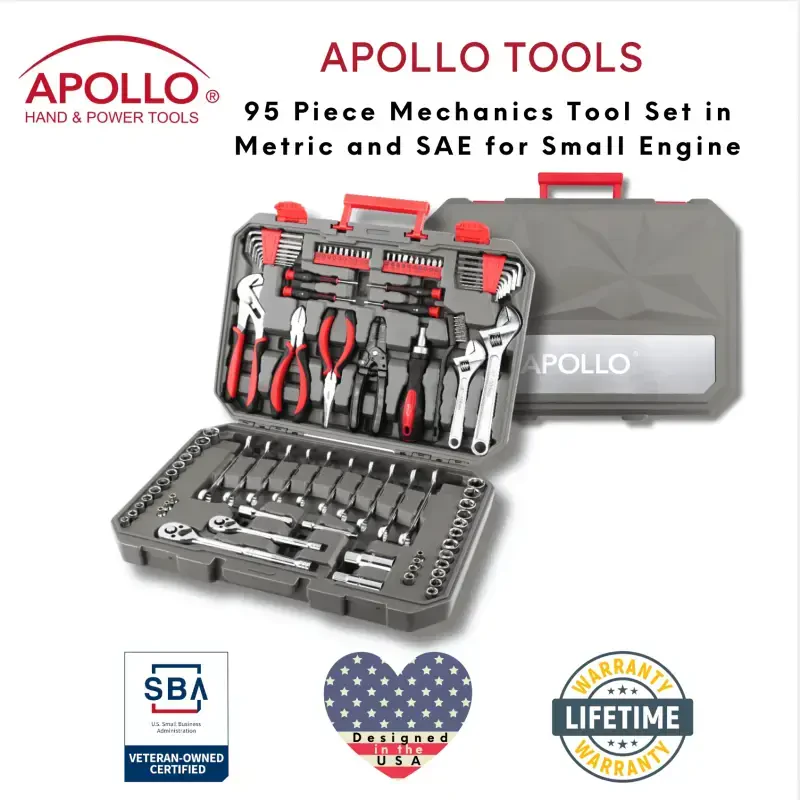 Apollo Tools DT1242 Mexanik va Umumiy Ta'mirlash Mexanikasi Asboblar To'plami - 16