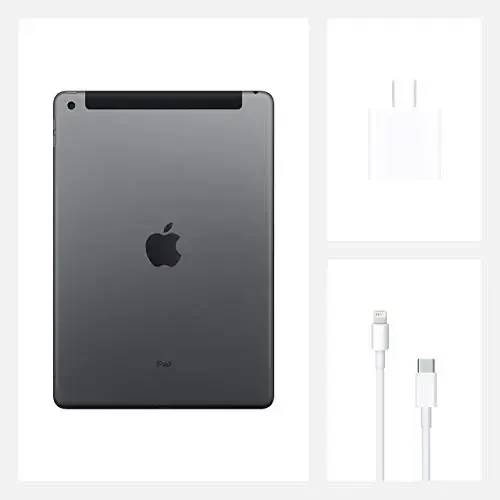 Apple iPad (10.2-dyuym, Wi-Fi, 128GB, 8-avlod) - Space Gray (Yangilangan) - 7