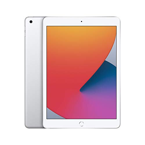 Apple iPad (10.2 dyuym, Wi-Fi, 32GB) - Kumush (Eng so'nggi model, 8-avlod) (Qayta tiklangan) - 2