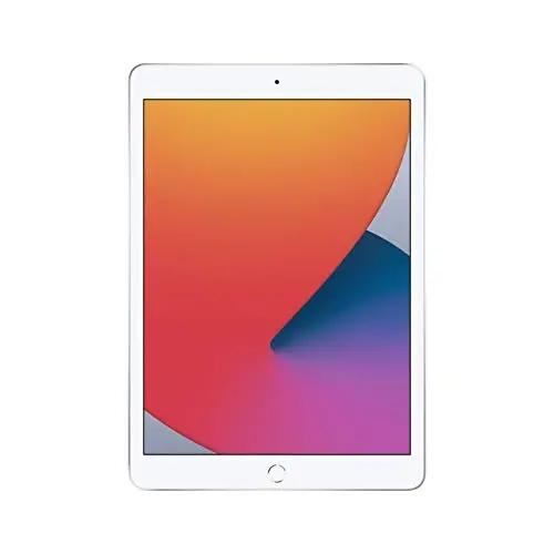 Apple iPad (10.2 dyuym, Wi-Fi, 32GB) - Kumush (Eng so'nggi model, 8-avlod) (Qayta tiklangan) - 2