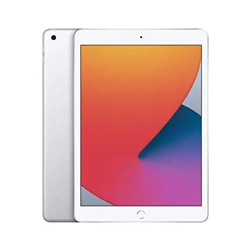Apple iPad (10.2 dyuym, Wi-Fi, 32GB) - Kumush (Eng so'nggi model, 8-avlod) (Qayta tiklangan) - 3