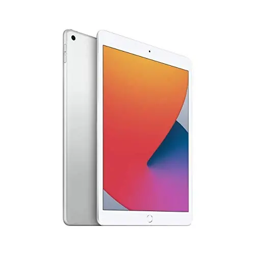 Apple iPad (10.2 dyuym, Wi-Fi, 32GB) - Kumush (Eng so'nggi model, 8-avlod) (Qayta tiklangan) - 4