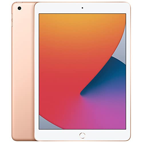 Apple iPad (10.2-inch, Wi-Fi, 32GB) - Gold (Latest Model, 8th Generation) (Renewed) - 8