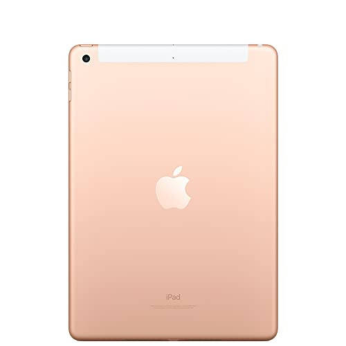 Apple iPad 9,7 дюйма (6-е поколение, 128 ГБ, Wi-Fi + 4G LTE, золотой) (восстановленный) - 6