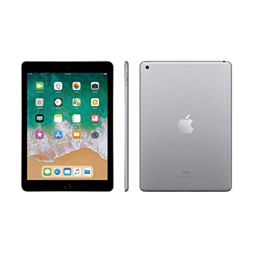 Apple iPad 9.7 дюйма 6-го поколения Wi-Fi + сотовая связь (32 ГБ, космический серый) (Обновленный) - 10