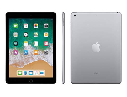 Apple iPad 9.7 dyuym 6-avlod Wi-Fi + Cellular (32GB, Kosmik kulrang) (Yangilangan) - 4