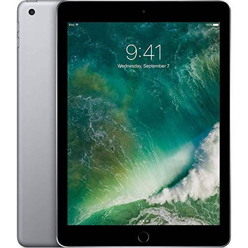 Apple iPad 9.7 with WiFi, 128GB - Space Gray (2017 Model) - (Renewed) - 4