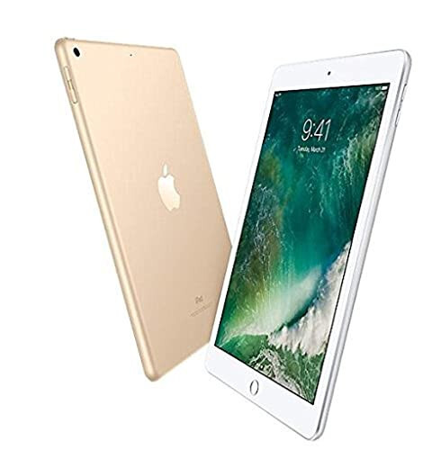 Apple iPad 9.7in with WiFi, 32GB 2017 Newest Model - Gold (Gold)(Renewed) - 9