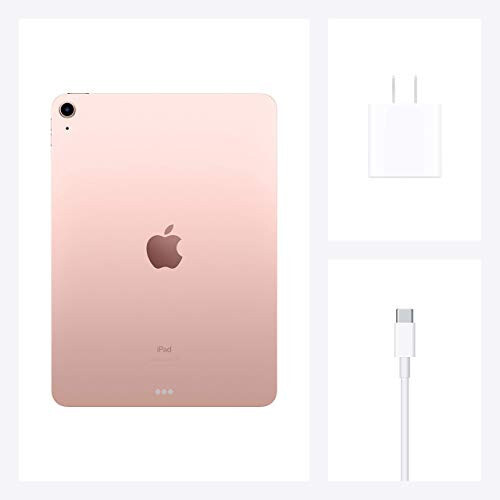 Apple iPad Air (10,9 дюйма, Wi-Fi, 64 ГБ) - Розовое золото (Новейшая модель, 4-е поколение) (Восстановленный) - 7