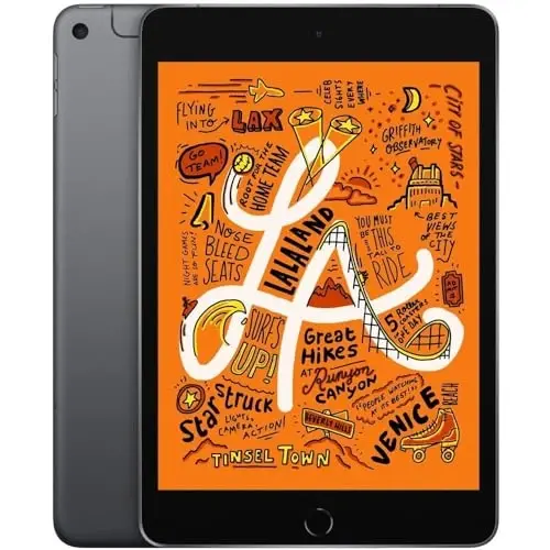 Apple iPad Mini 5th Generation (Wi-Fi + Cellular, 64GB) - Space Gray (Renewed) - 1