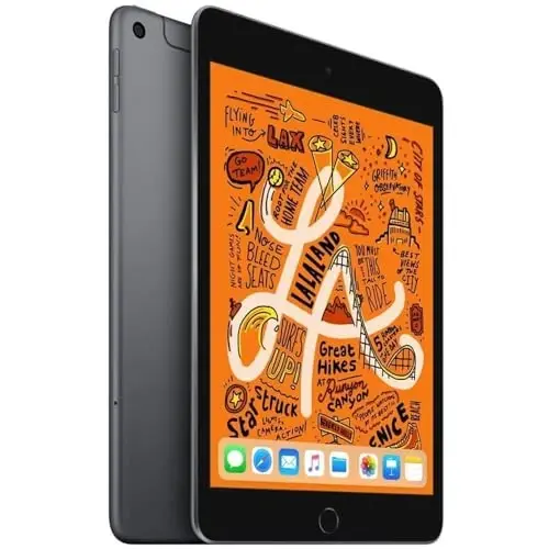 Apple iPad Mini 5th Generation (Wi-Fi + Cellular, 64GB) - Space Gray (Renewed) - 2